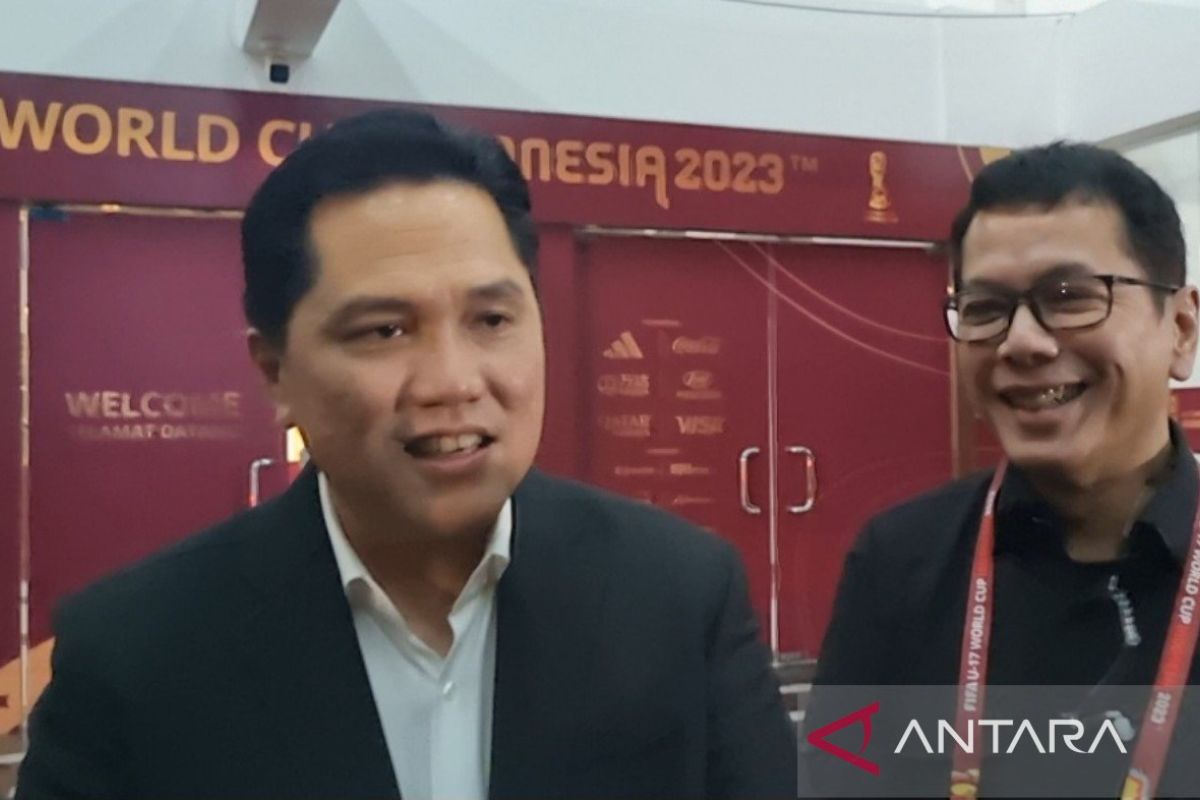 Erick Thohir apresiasi perjuangan Timnas Indonesia di PD U-17