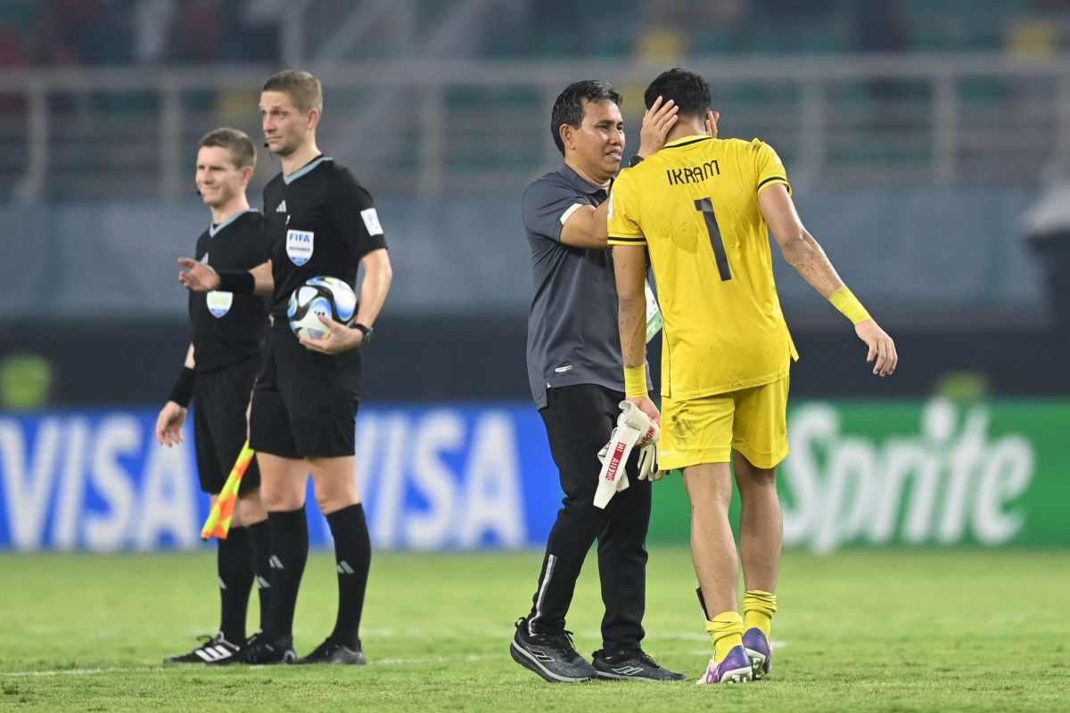 Kiper Indonesia Ikram jadi pemain terbaik lawan Ekuador