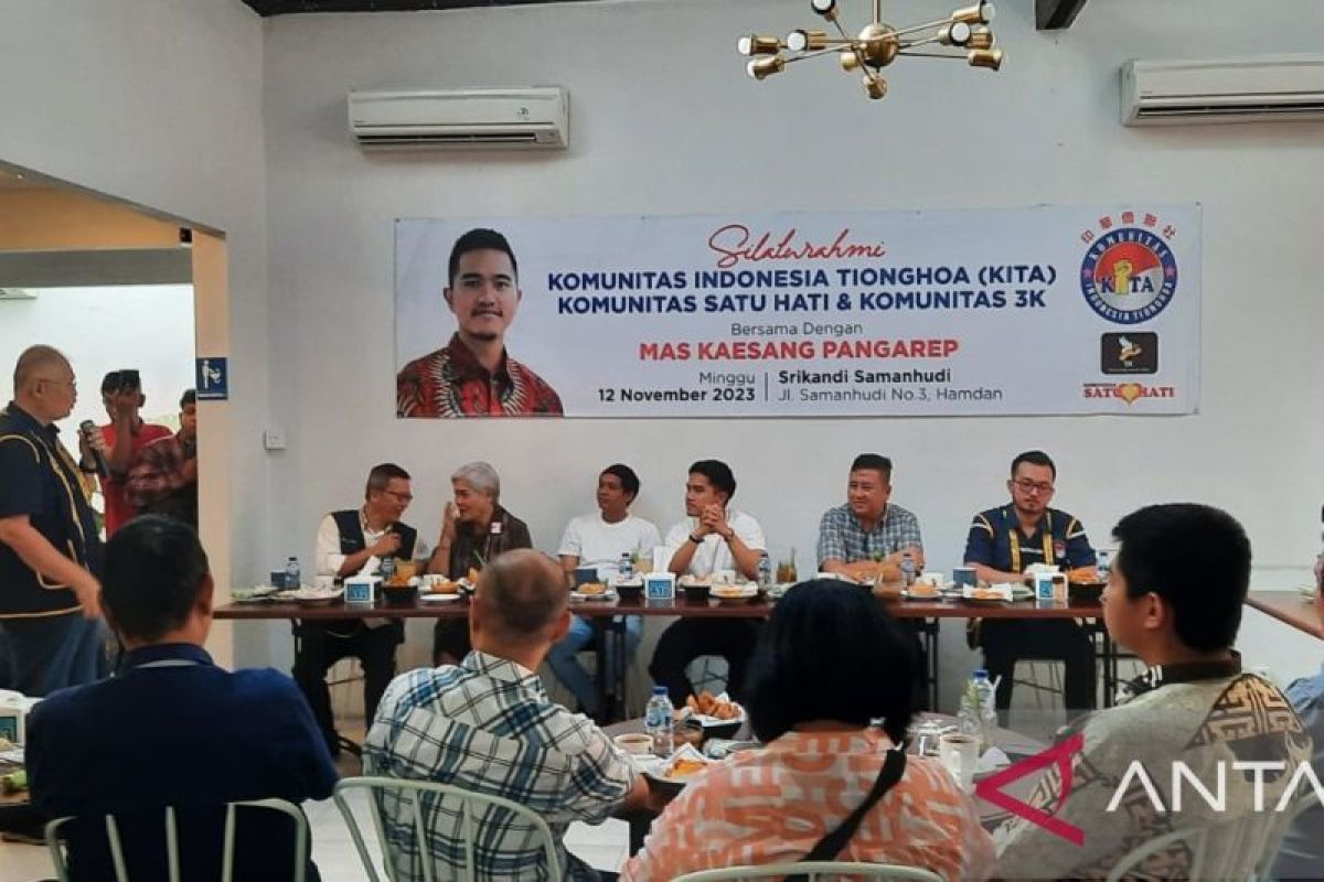 Ketum PSI Kaesang ajak warga di Medan tak golput