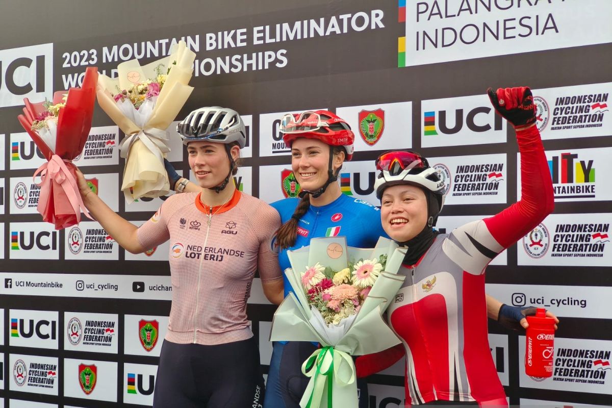 Atlet Indonesia juara dua di UCI-MTB World Championship 2023