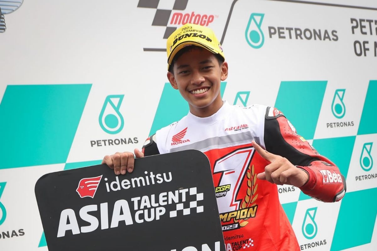 Pembalap Indonesia Veda Pratama semakin berkembang seusai finis lima besar di Mugello