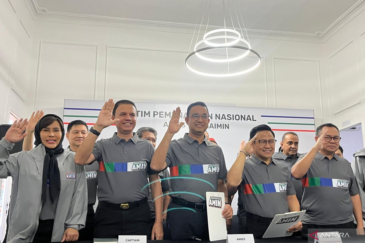 Anies umumkan tim nasional pemenangan Pemilu 2024