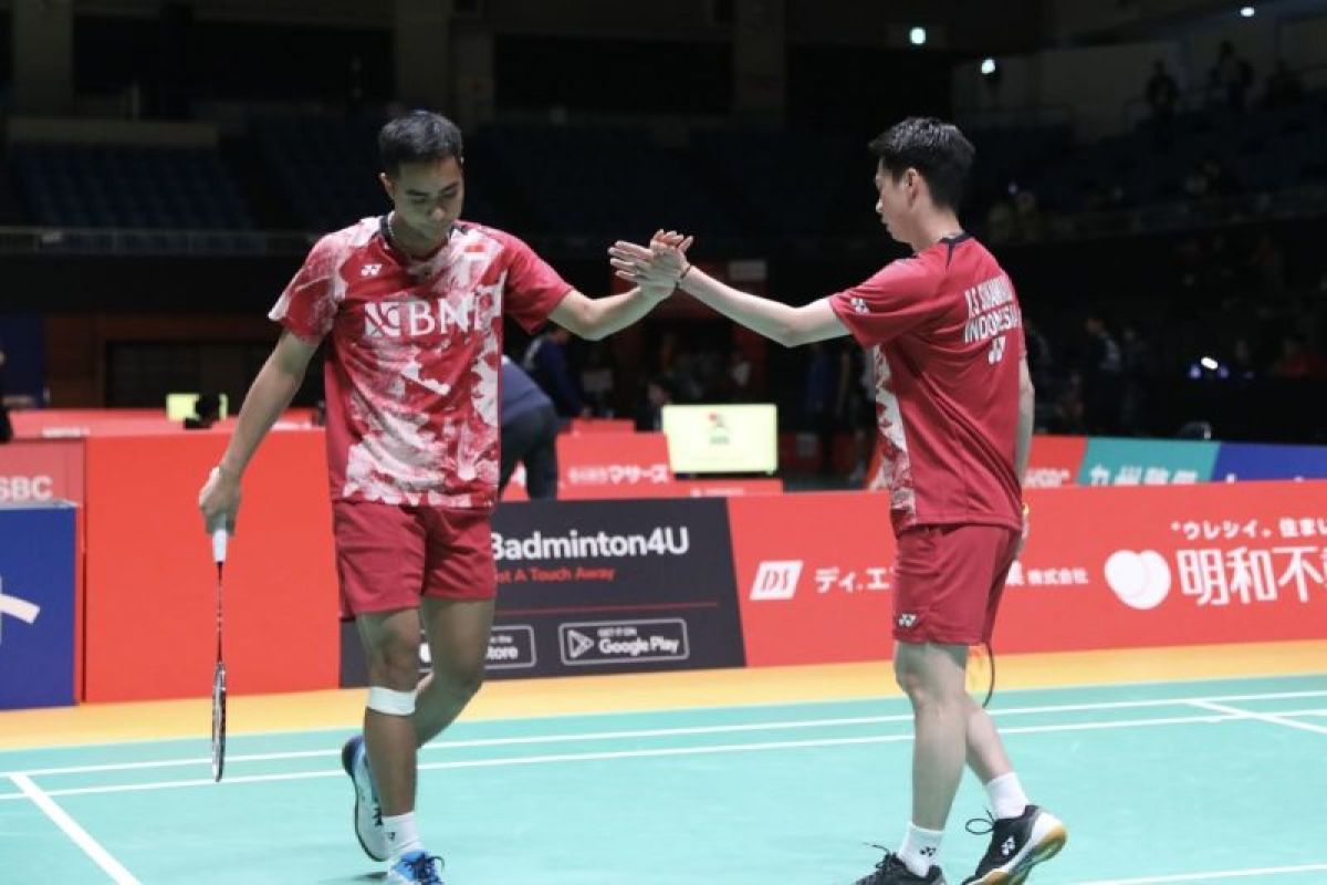 Ganda putra Indonesia Kevin/Rahmat makin kompak, lalui kualifikasi Kumamoto Masters