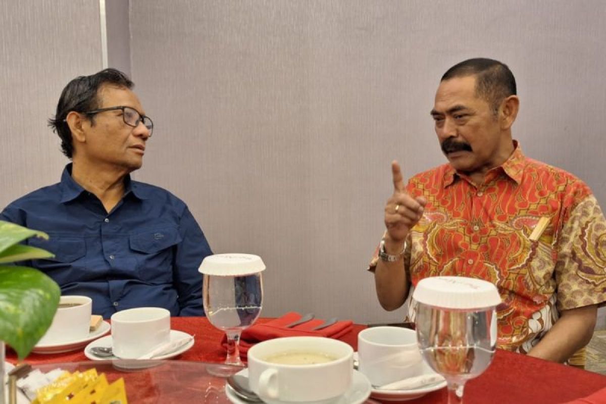 Mahfud bertemu FX Rudy Rudyatmo bicarakan Pilpres