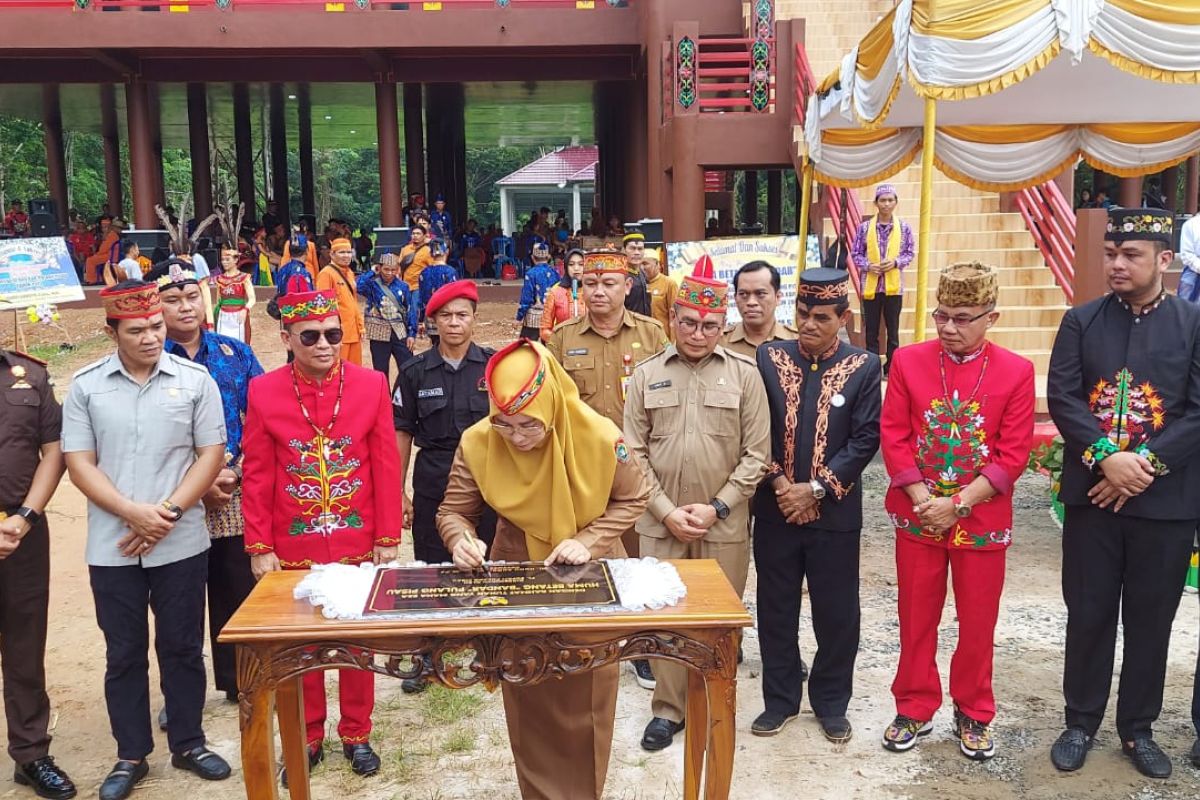 Rumah Betang Badar di Pulpis bantu hak-hak masyarakat