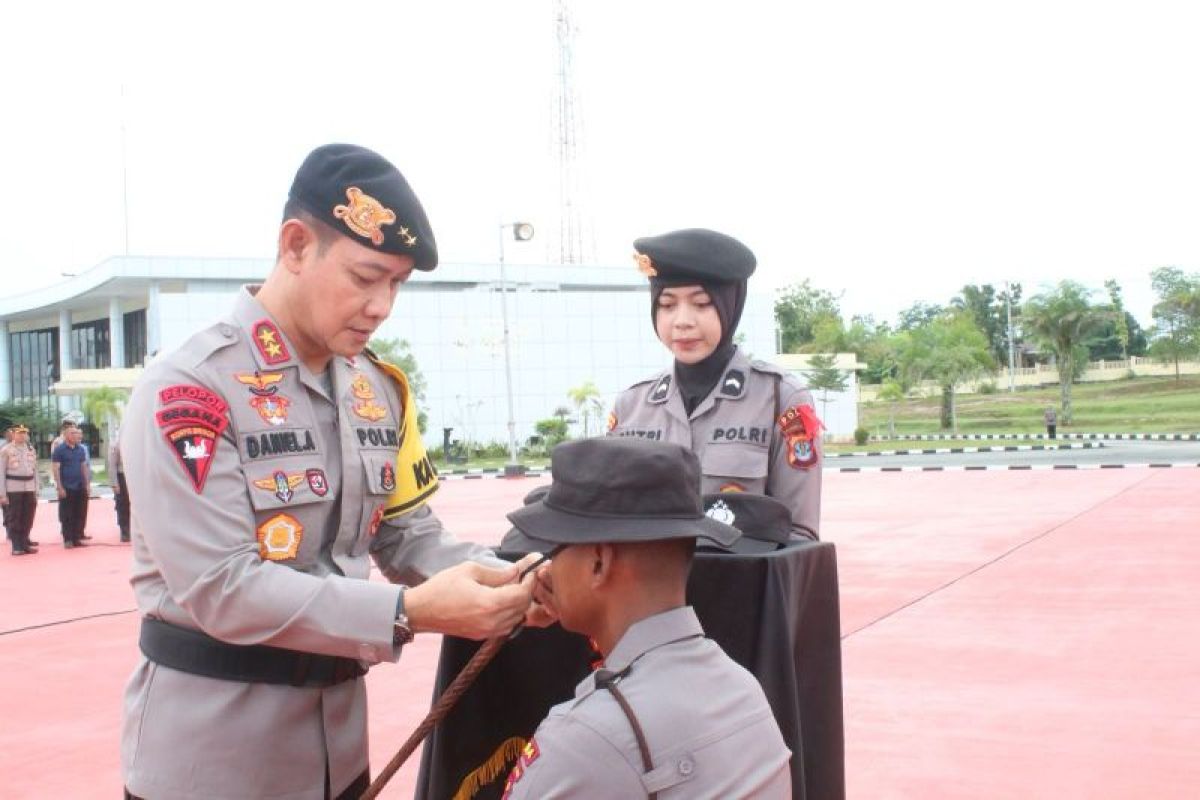 Kapolda Kaltara Pimpin Upacara Pembukaan Latihan Peningkatan Kemampuan Dasar Sabhara