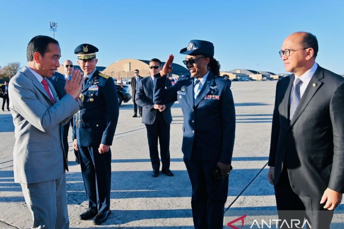 Presiden Joko Widodo bertolak ke San Francisco dari Washington DC