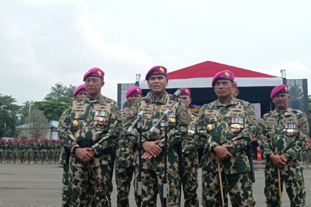 Korps Marinir TNI AL konsisten jaga netralitas pada Pemilu 2024