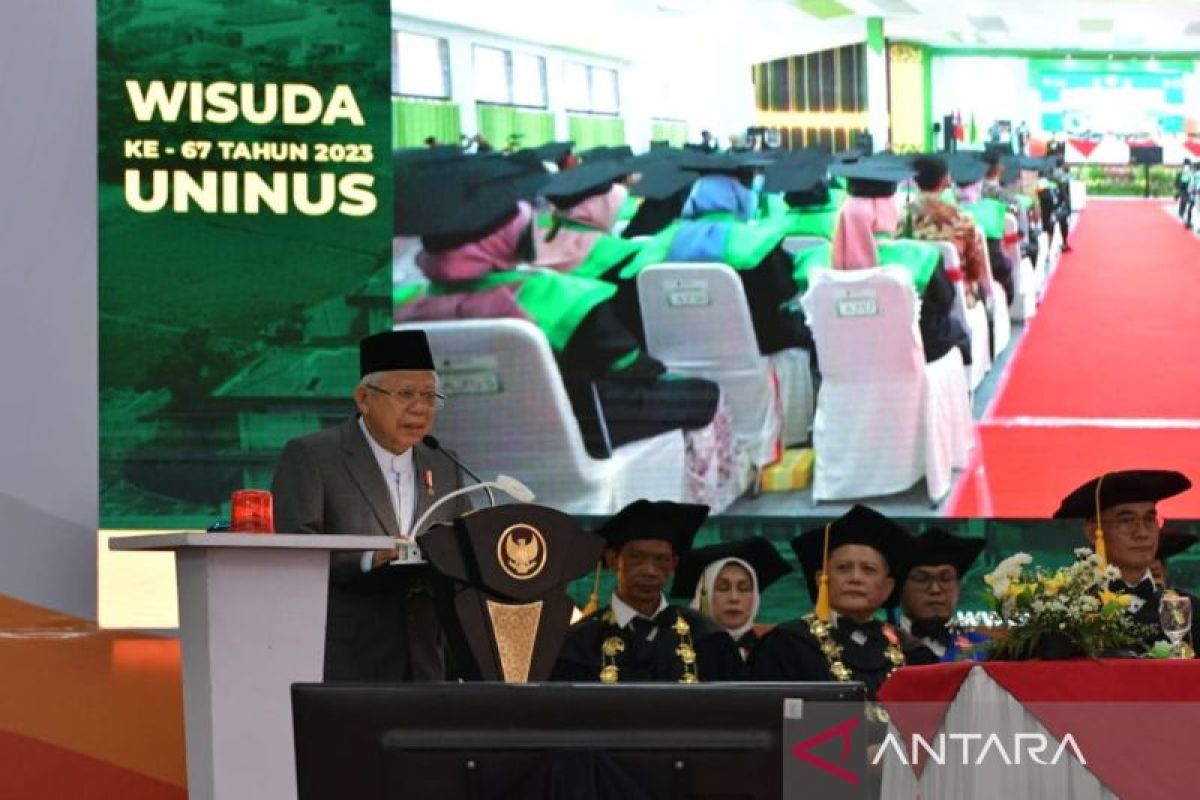 Wapres: Dunia tidak akan lebih baik hanya dengan mencetak cendekiawan