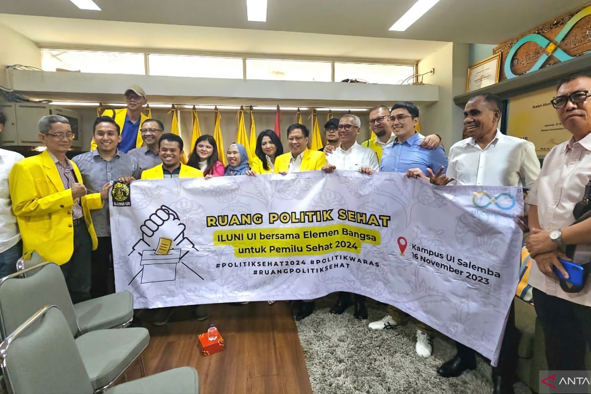 Alumni UI mendeklarasikan 'Ruang Politik Sehat Bagi Pemilu 2024'