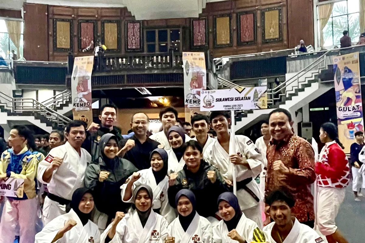 Kempo sumbang emas pertama Sulsel di Pomnas XVIII di Kalsel