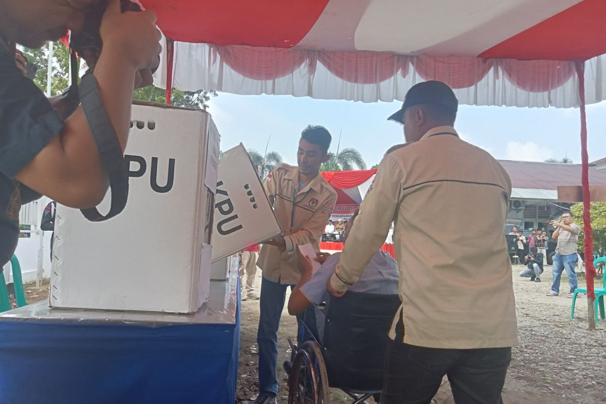 KPU Pasaman Barat pastikan pemilih disabilitas peroleh hak yang sama