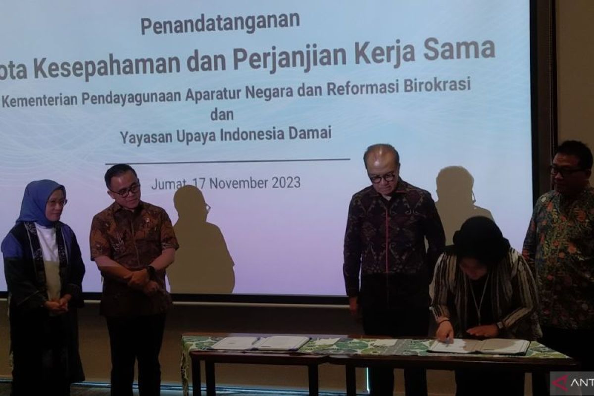 Dukung digitalisasi dan peningkatan kualitas ASN, Kemenpan RB gandeng swasta