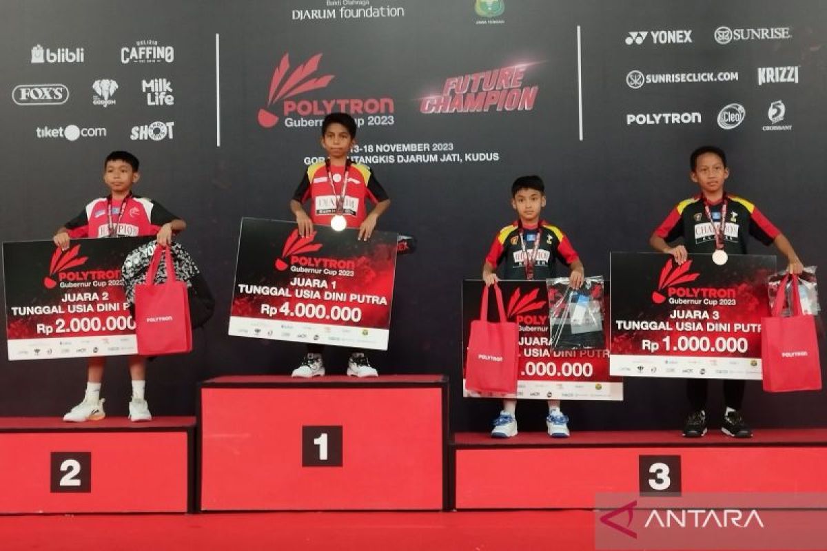 Gubernur Cup 2023, PB Djarum Kudus sabet 14 gelar