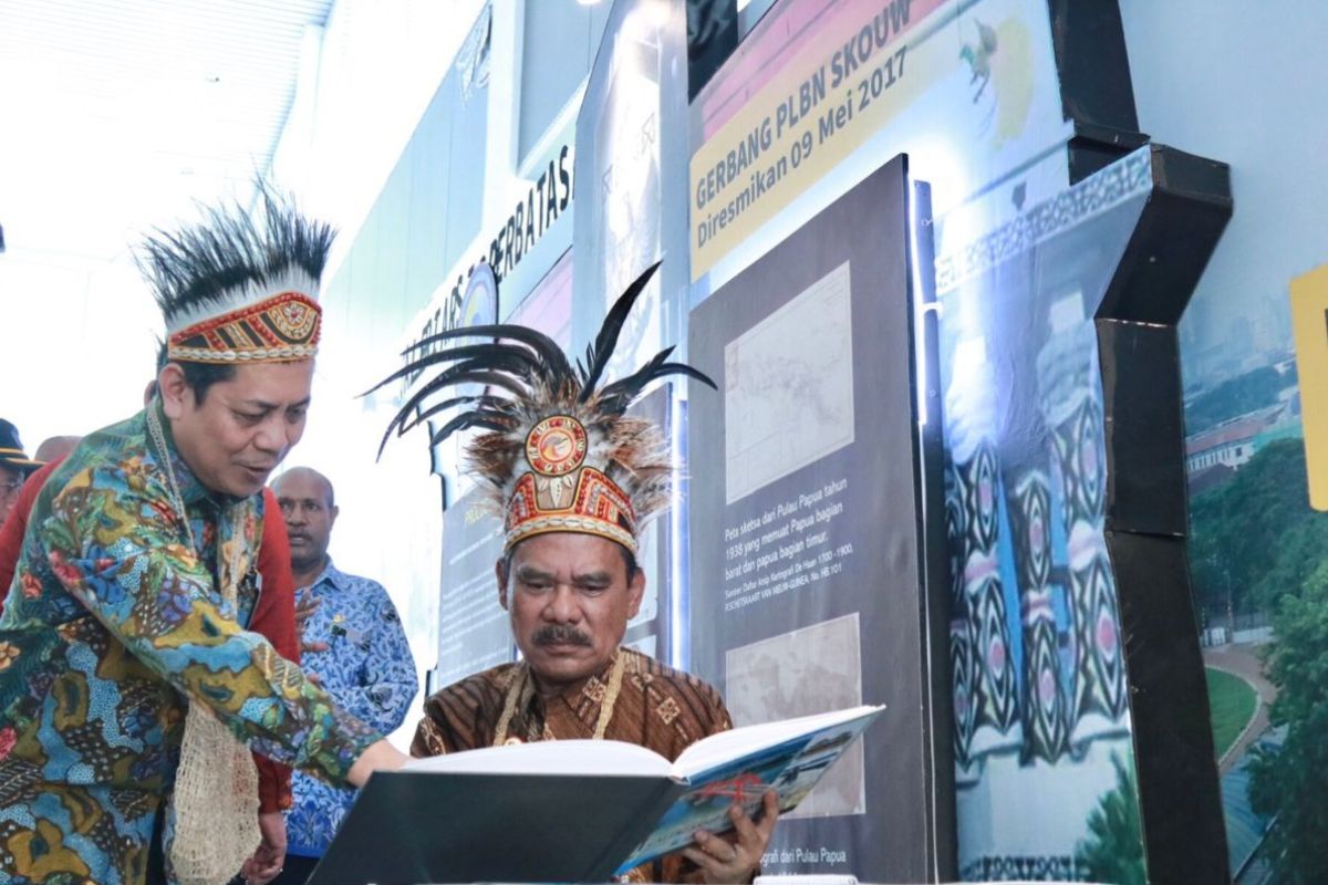 ANRI resmikan galeri arsip di Pos Lintas Batas Negara Skouw, Papua