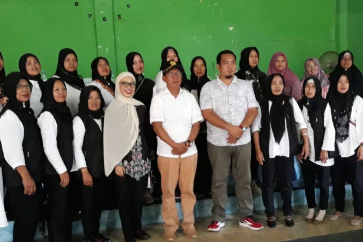 Mingrum Gumay sarasehan bersama para petani di Lampung Timur