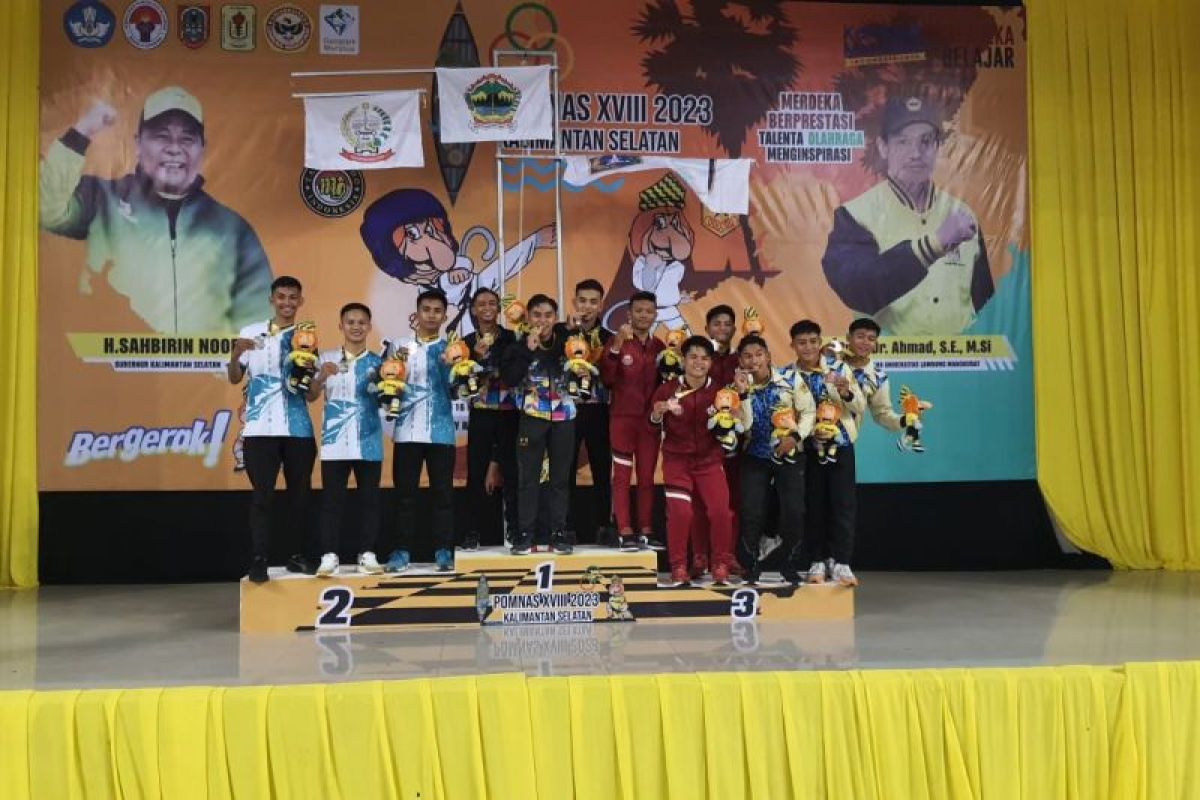 Kontingen Sulsel raih empat medali POMNas dari cabang karate