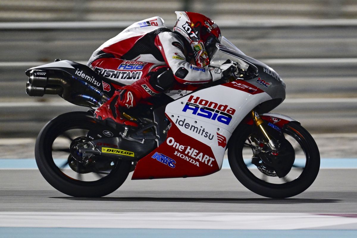 Mario Aji akui kehilangan fokus usai terkena penalti di Moto3 Qatar