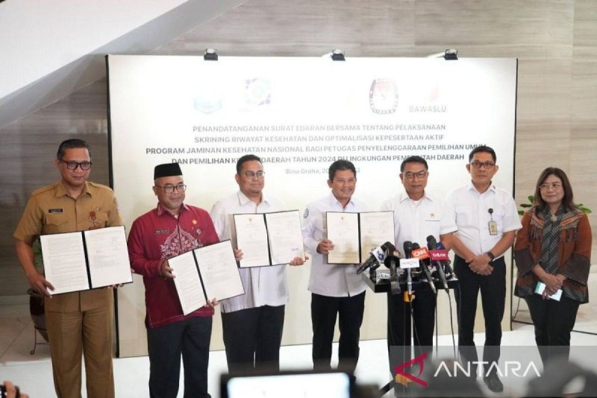 BPJS Kesehatan dukung skrining riwayat kesehatan petugas Pemilu 2024