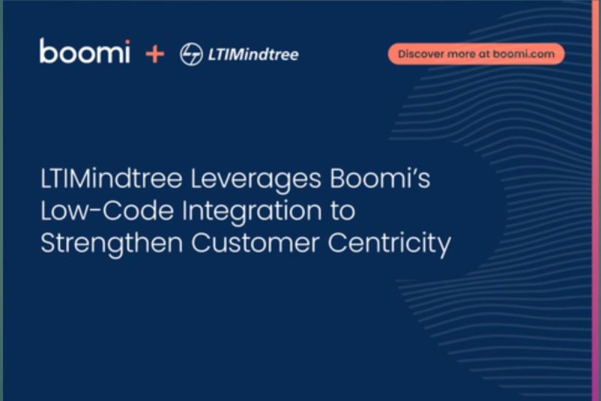 LTIMindtree Manfaatkan Integrasi Kode Rendah Milik Boomi Untuk Memperkuat Fokus Pada Pelanggan