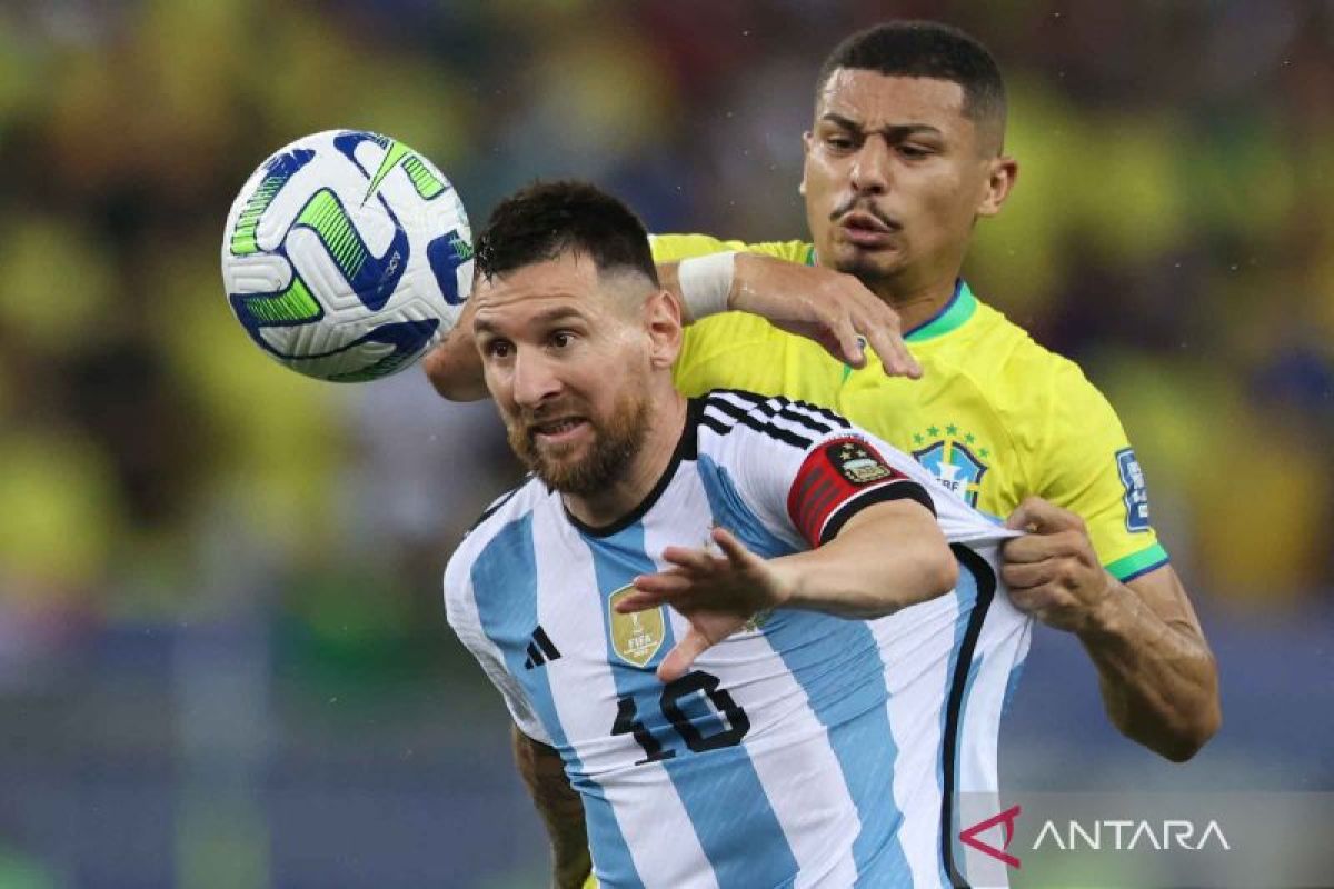 Argentina curi kemenangan  atas Brazil