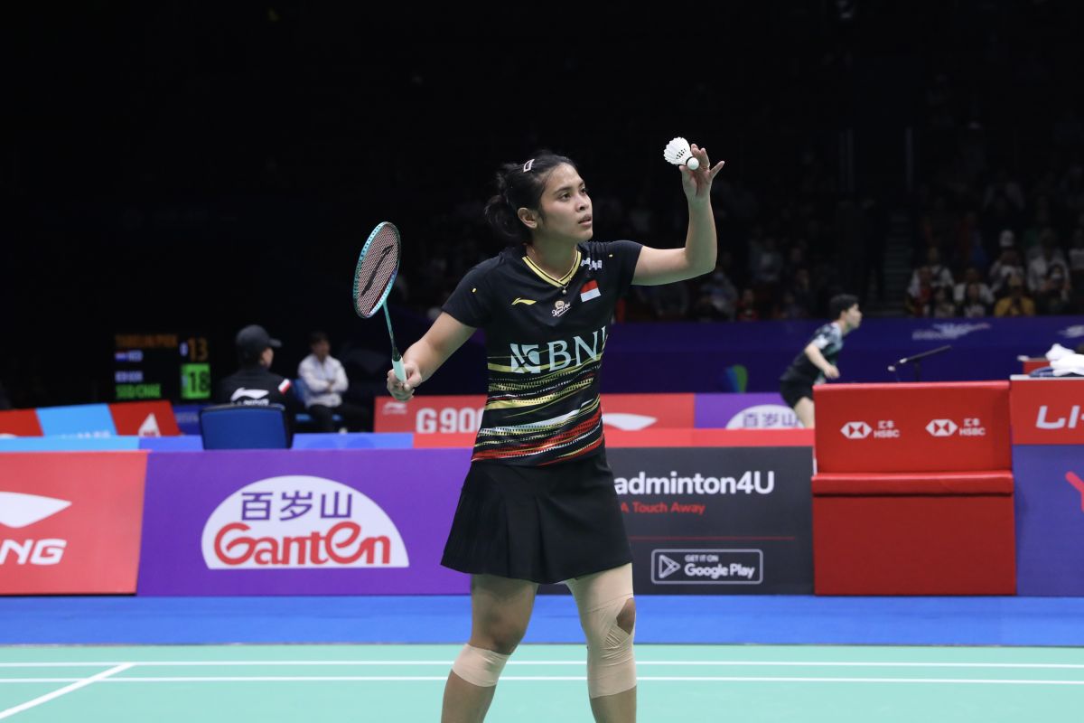 Gregoria ke babak 16 besar China Masters