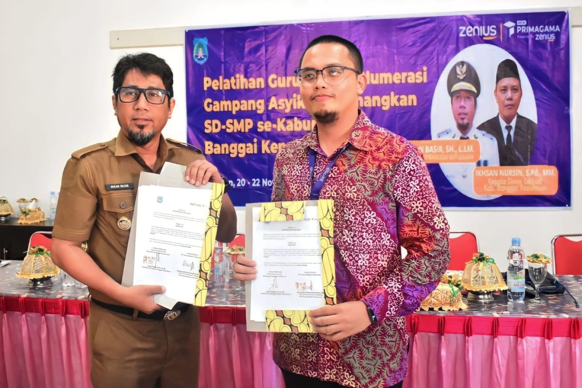 Pemkab Bangkep-Primagama Zenius kerja sama tingkatkan mutu pendidikan