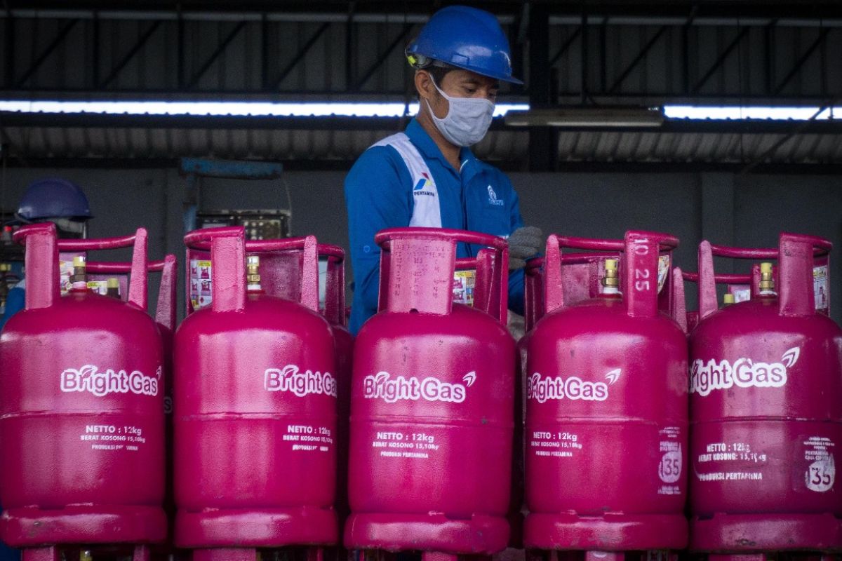 Harga LPG non-subsidi turun