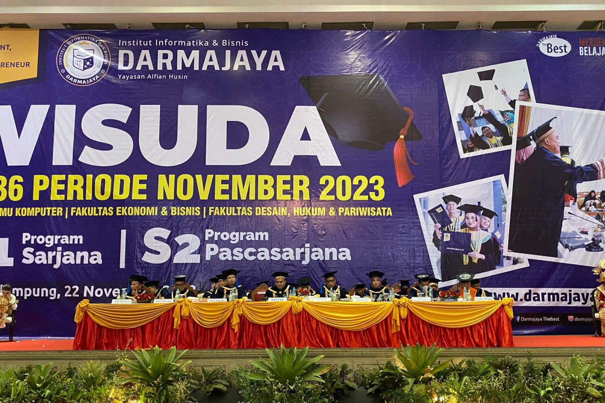 573 mahasiswa Darmajaya diwisuda