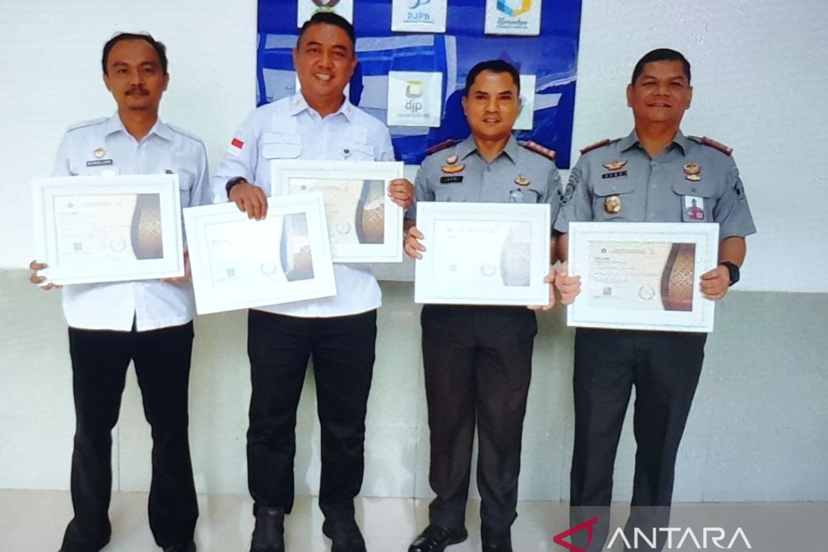 Kanwil Kemenkumham Sumsel  terima penghargaan 'Treasury Award 2023'