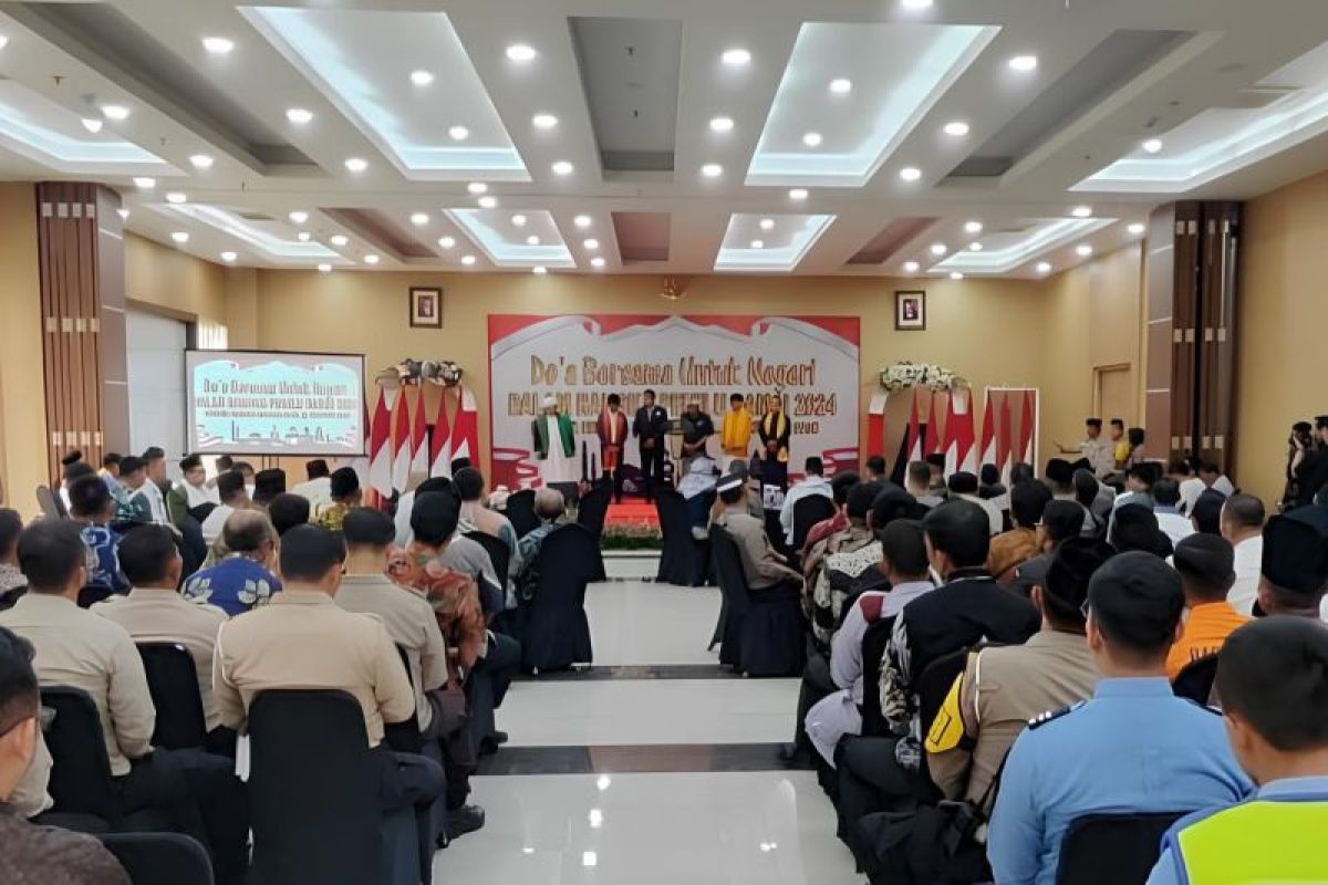 Polresta Bandara Soekarno-Hatta gelar doa bersama untuk pemilu damai