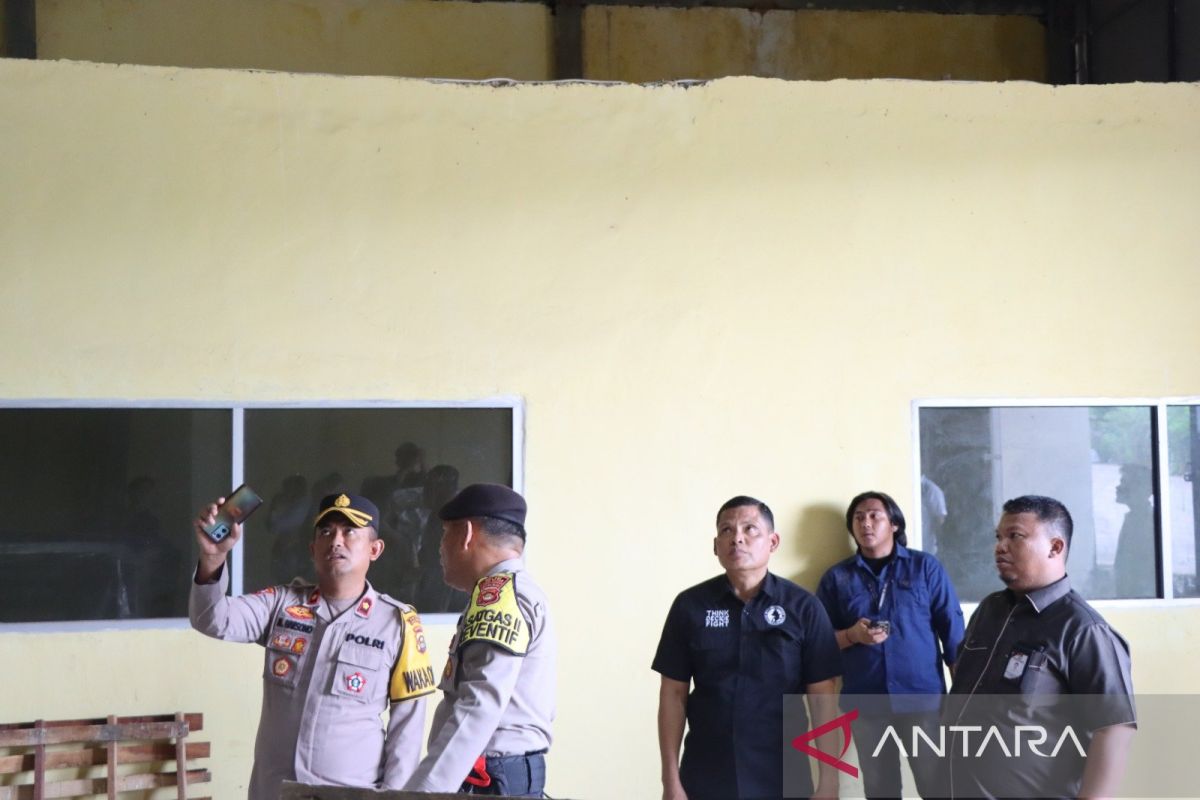 Polisi cek gudang logistik pastikan surat  suara aman di Musi Rawas