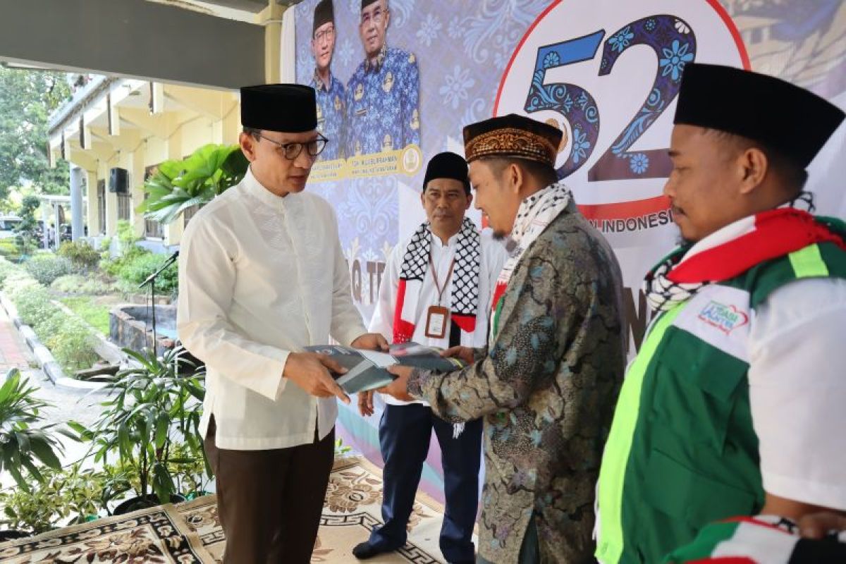 Pemkot Mataram menggalang donasi mencapai Rp83,7 juta untuk Palestina