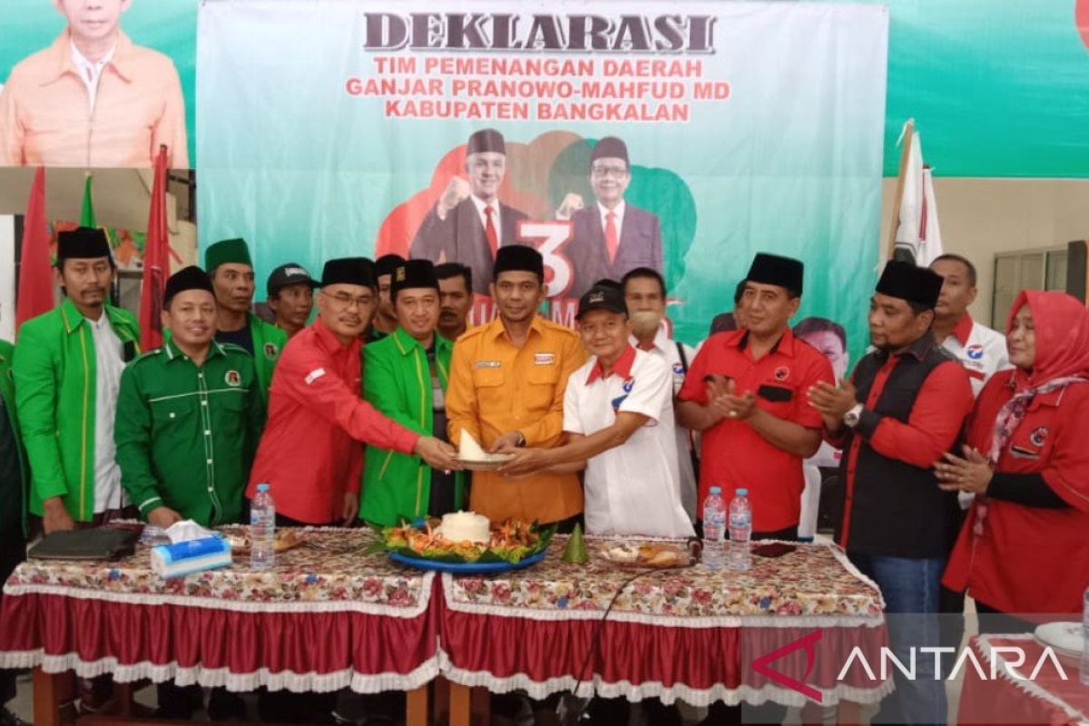 Tim Ganjar-Mahfud optimistis peroleh 60 persen suara di Bangkalan