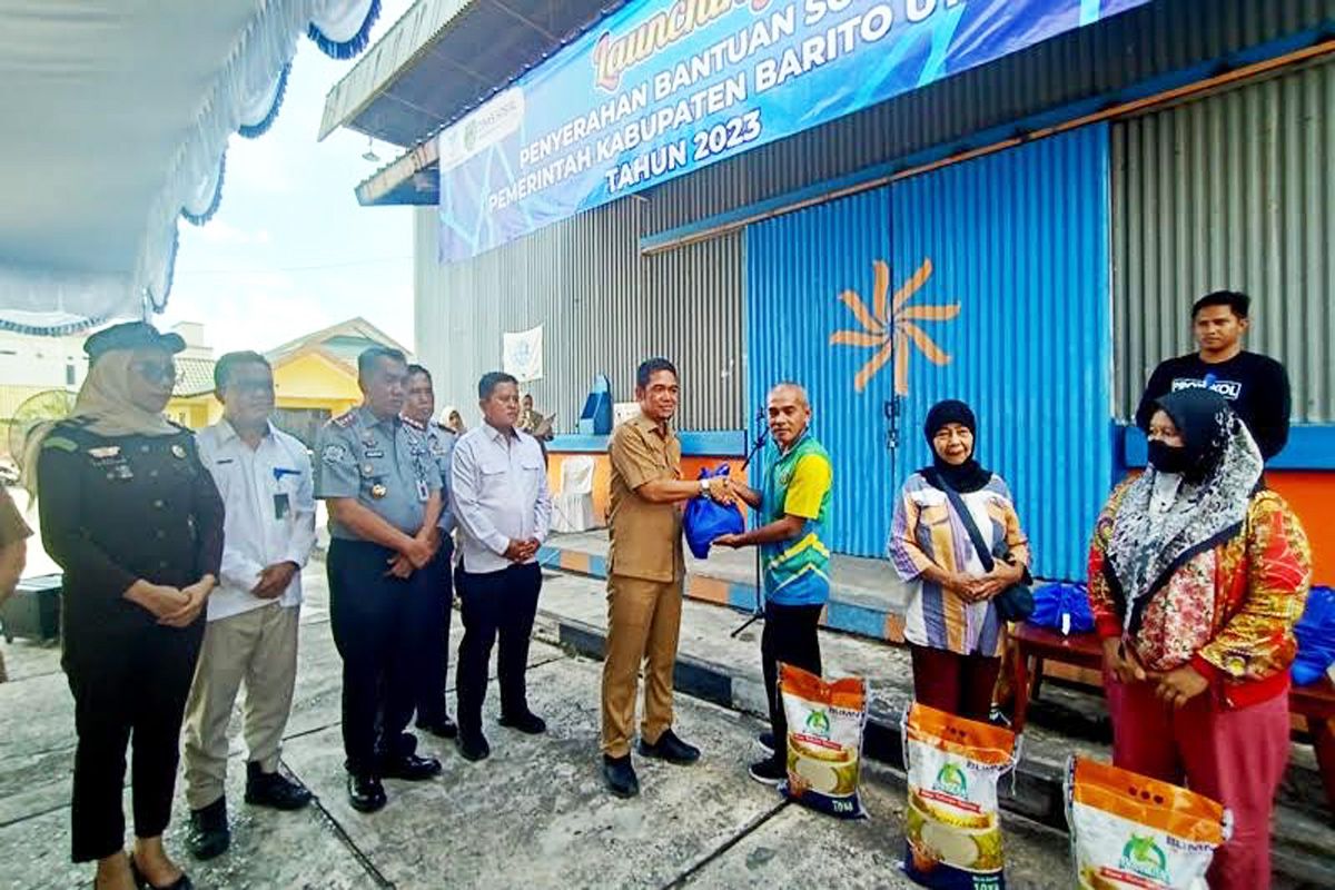 Pemkab Barito Utara luncurkan penyaluran bantuan sembako