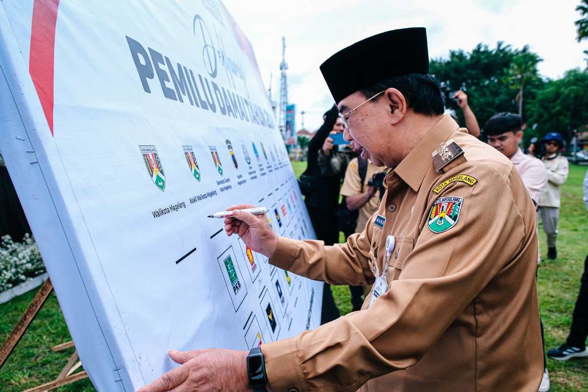 Wakil Wali Kota Magelang turut tanda tangani pemilu  damai