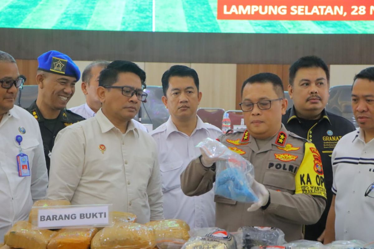 Polda Lampung ungkap14 kasus narkoba selama Oktober-November 2023