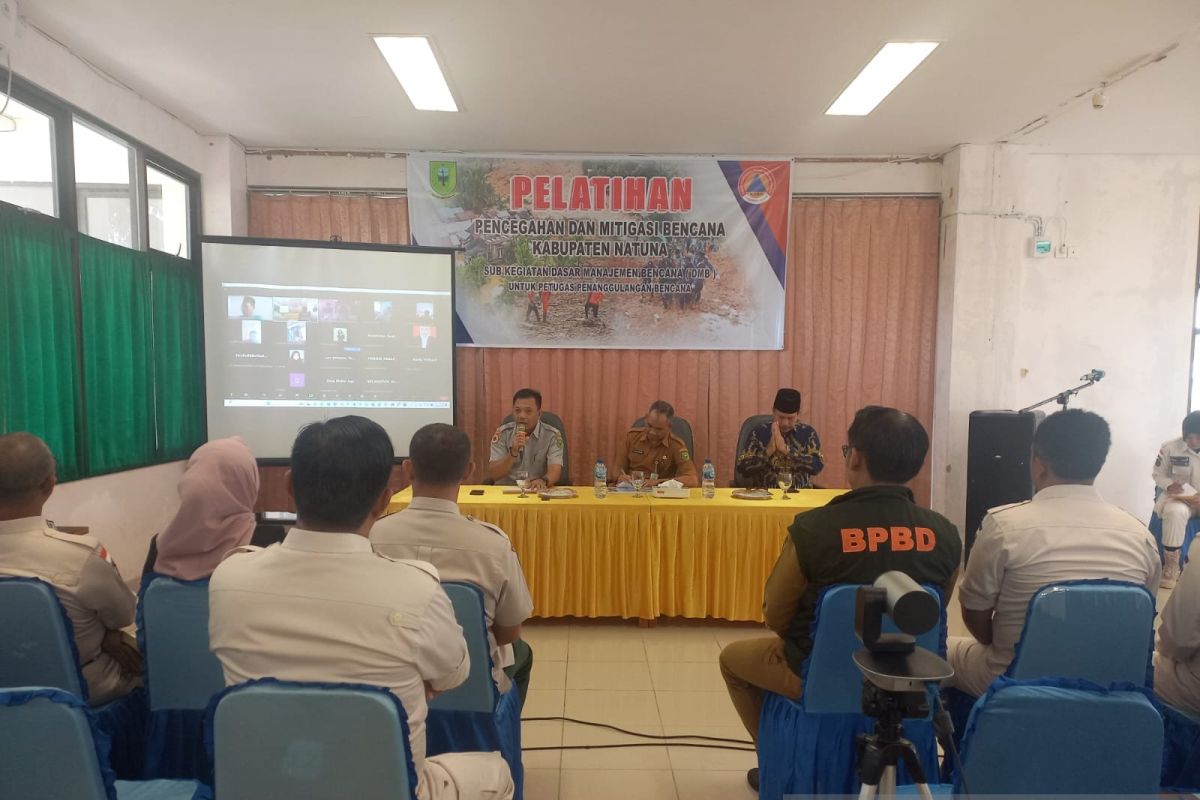 Pemkab Natuna gelar pelatihan pencegahan dan mitigasi bencana guna minimalisir dampaknya