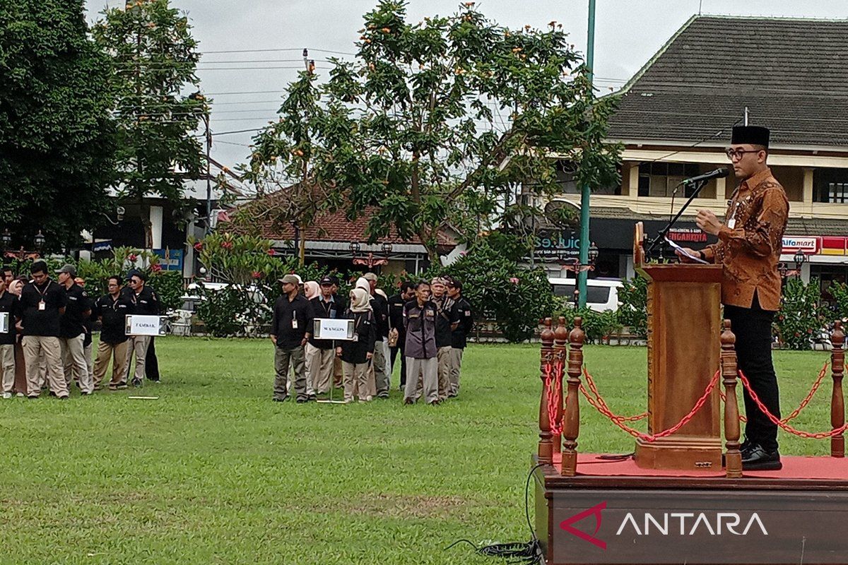 Bawaslu Banyumas gelar apel siaga pengawasan tahapan  kampanye