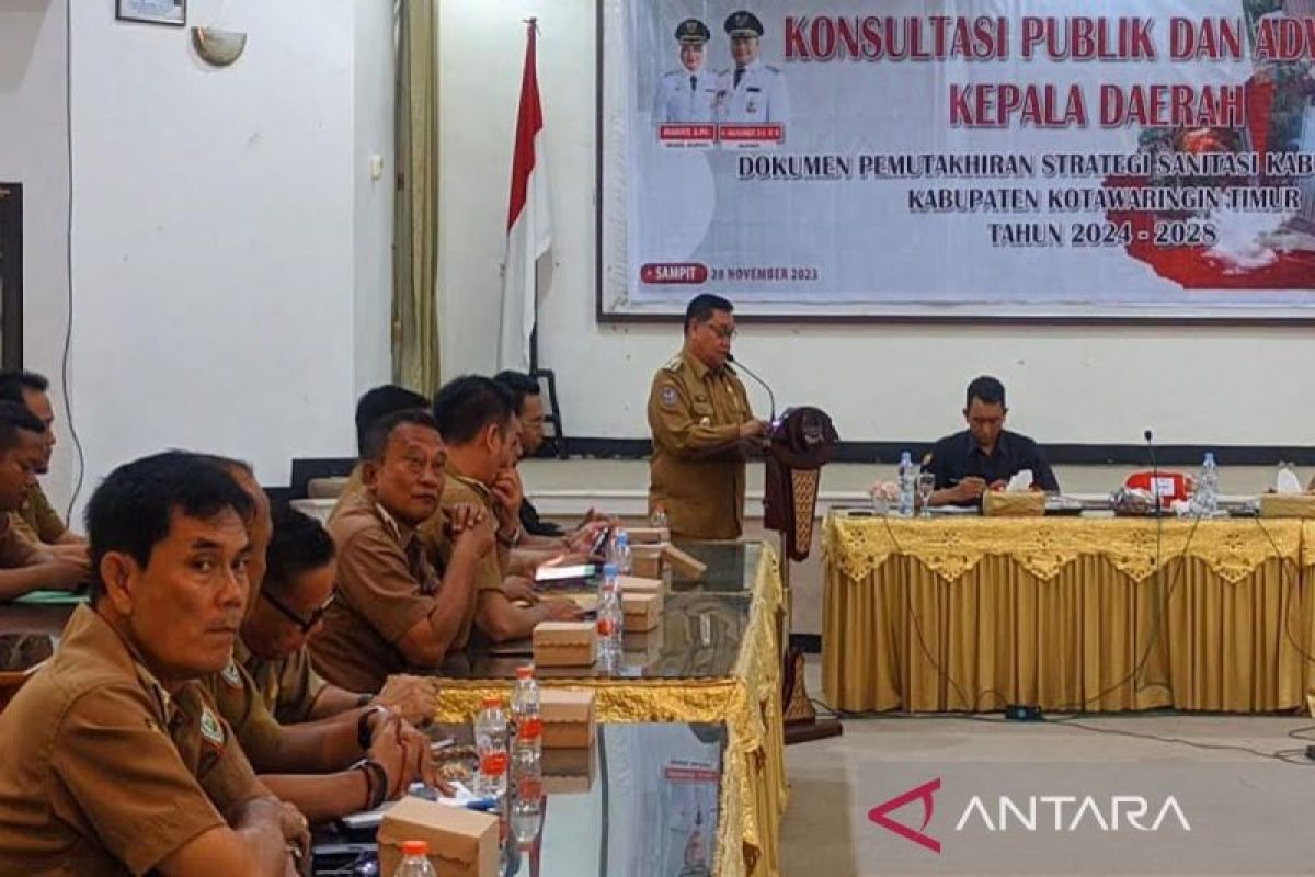 Penanganan sanitasi masuk program prioritas RPJMD Kotim 2024-2028