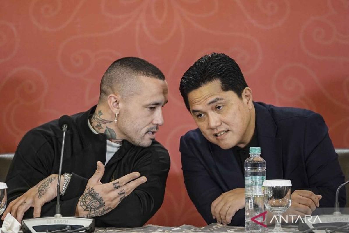 Erick Thohir sambut positif kehadiran Radja Nainggolan di Liga Indonesia