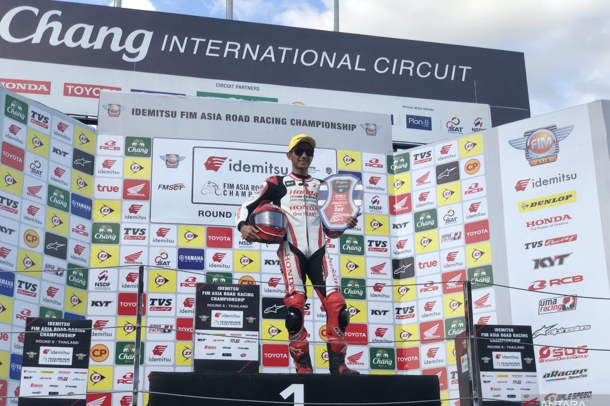 Andi Gilang akhiri seri pamungkas ARRC dengan P2