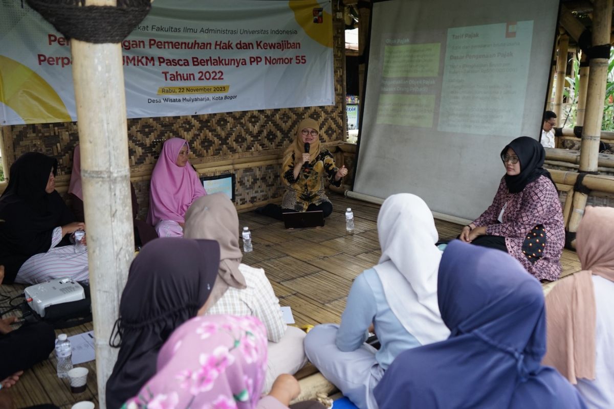 UI mengedukasi pajak pelaku UMKM