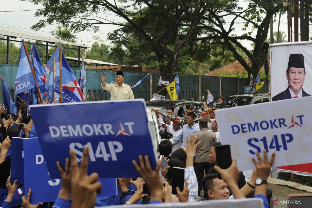 Capres Prabowo sebut Indonesia harus terhormat dan bermartabat