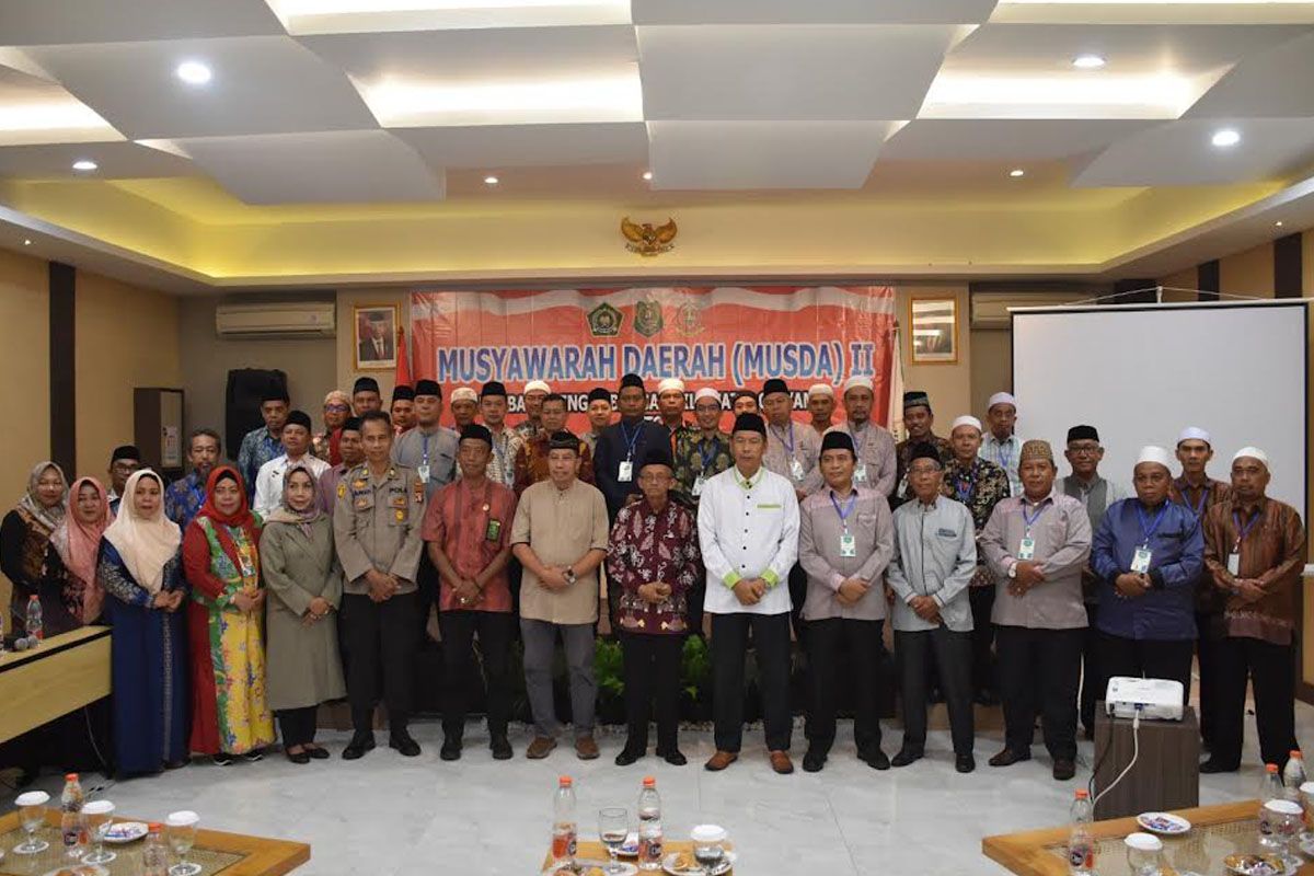 Suwarno Muriyat terpilih jadi Ketua LPTQ Kapuas periode 2023-2028