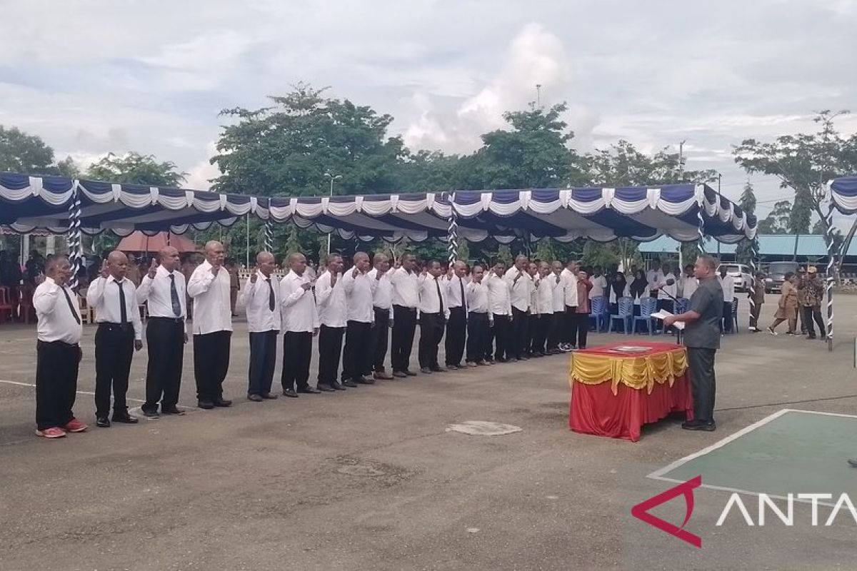 Pemkab Jayapura harap kepala kampung kolaborasi sejahterakan warga