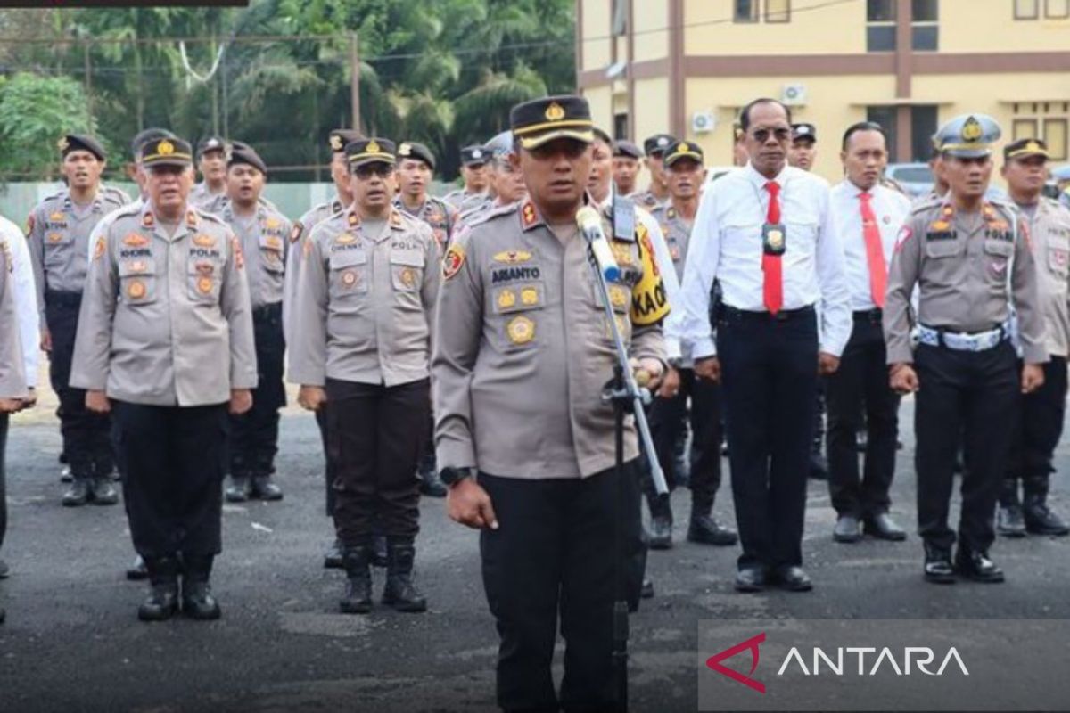 Polisi tembak bandar judi lukai tiga anggota  Polres Musi Rawas Utara