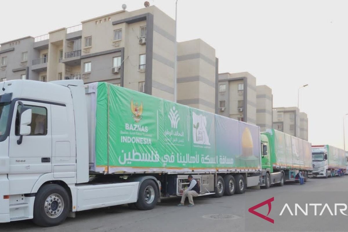Baznas kirim bantuan kemanusiaan 12 kontainer untuk Palestina