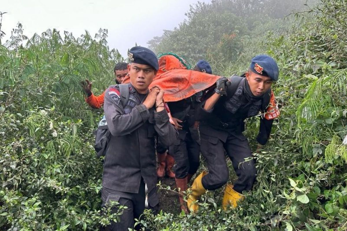 Seluruh pendaki Gunung Marapi yang terdata telah ditemukan