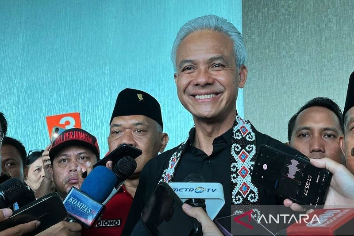 Hari kesembilan kampanye, Ganjar Pranowo kampanye di Kalimantan Timur